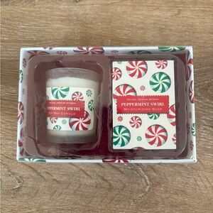 NEW Peppermint Scented Candle and Soap
